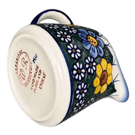 Creamer Bell, 3.25", WR (WR16A) in "Daisy Meadow" by W.R. Ceramika | WR16A-BK2