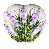Heart Box, 3.5", WR (WR21A) in "Lavender Fields" by W.R. Ceramika | WR21A-BW4
