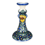 Candlestick, 7", WR (WR22C) in "Bed of Blossoms" by W.R. Ceramika | WR22C-KG2