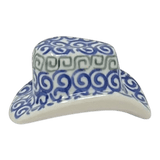 Figurine, Cowboy Hat, 2.75", WR (WR26A) in "Greek Columns" by W.R. Ceramika | WR26A-NP20