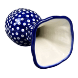 Vase, Fluted, 8.25", WR (WR301) in "Mosquito" by W.R. Ceramika | WR301-SM3