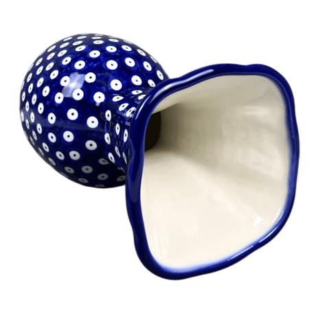 Vase, Fluted, 8.25", WR (WR301) in "Mosquito" by W.R. Ceramika | WR301-SM3