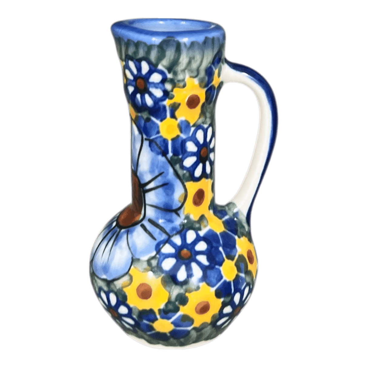 Vase, Miniature Bud, 3.25", WR (WR30K) in "Chamomile" by W.R. Ceramika | WR30K-RC4