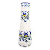 Vase, Tall, 14",  WR (WR30R) in "Pansy Wreath" by W.R. Ceramika | WR30R-EZ2
