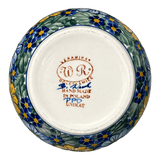 Container, Round, Covered, 5" x 4", WR (WR31I) in "Bed of Blossoms" by W.R. Ceramika | WR31I-KG2