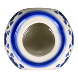 Heater/Warmer, 5.75", WR (WR36B) in "Pansy Wreath" by W.R. Ceramika | WR36B-EZ2
