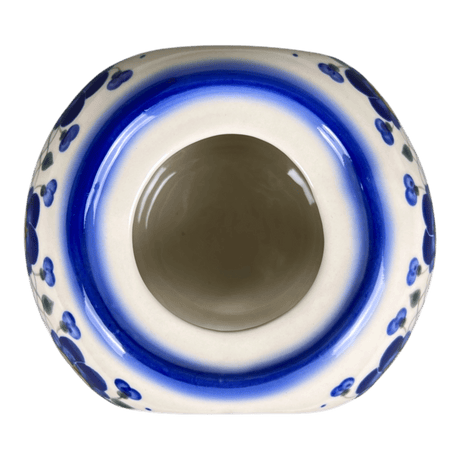 Heater/Warmer, 5.75", WR (WR36B) in "Pansy Wreath" by W.R. Ceramika | WR36B-EZ2