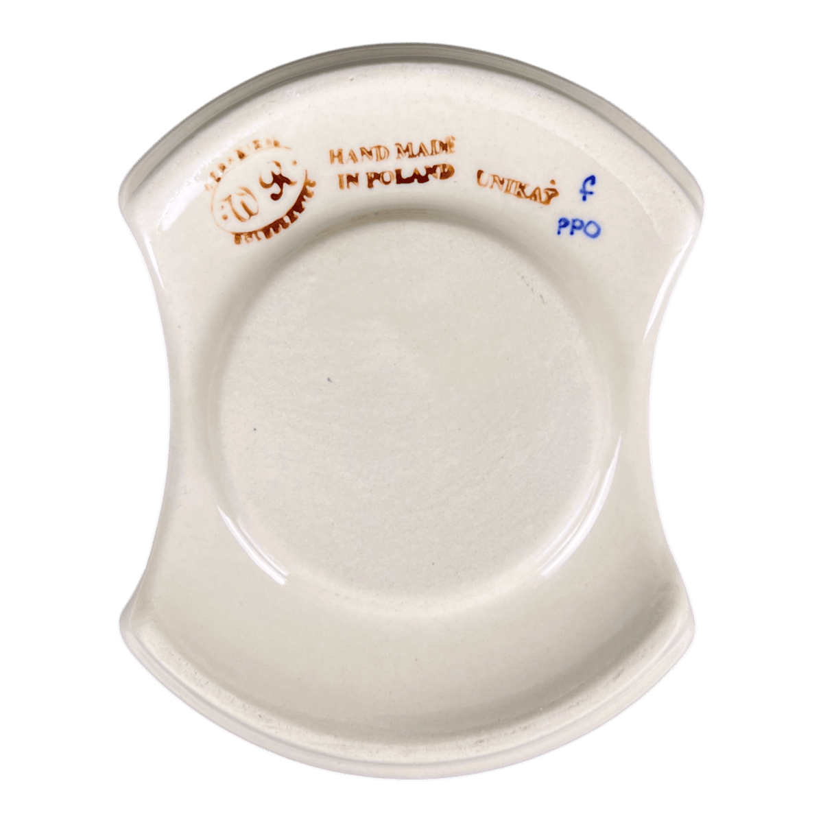 Heater/Warmer, 5.75", WR (WR36B) in "Pansy Wreath" by W.R. Ceramika | WR36B-EZ2