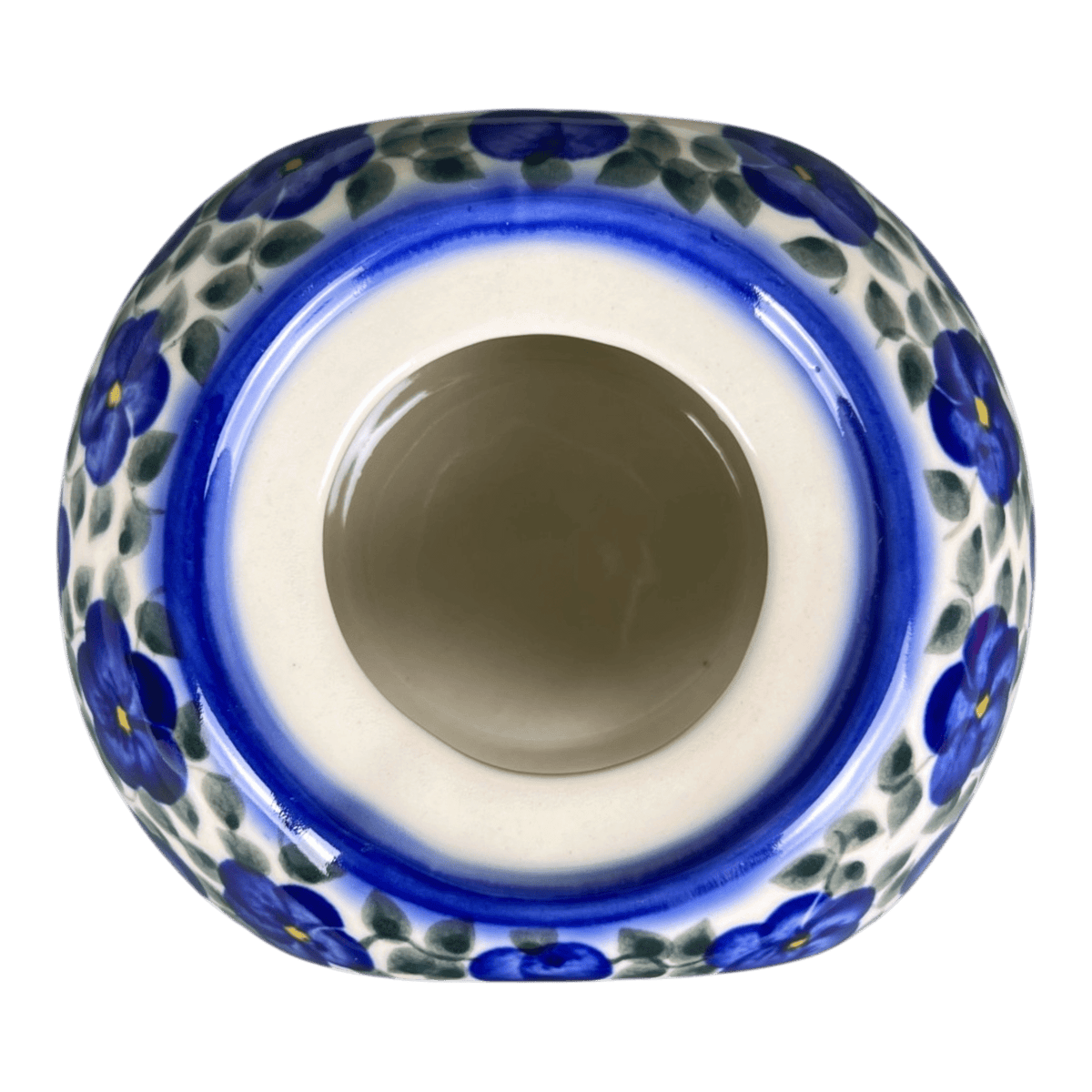 Heater/Warmer, 5.75", WR (WR36B) in "Pansy Storm" by W.R. Ceramika | WR36B-EZ3