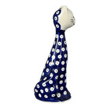 Figurine, Tall Cat, 8", WR (WR40B) in "Dot to Dot" by W.R. Ceramika | WR40B-SM2