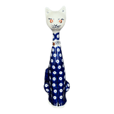 Figurine, Tall Cat, 9.5", WR (WR40C) in "Mosquito" by W.R. Ceramika | WR40C-SM3