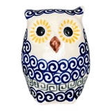 Figurine, Owl, 3" Small, WR (WR40J) in "Greek Columns" by W.R. Ceramika | WR40J-NP20