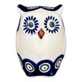 Figurine, Owl, 3" Small, WR (WR40J) in "Peacock in Line" by W.R. Ceramika | WR40J-SM1