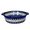 Polish Pottery WR 8" Round Baker (Mosquito) | WR43F-SM3 at PolishPotteryOutlet.com