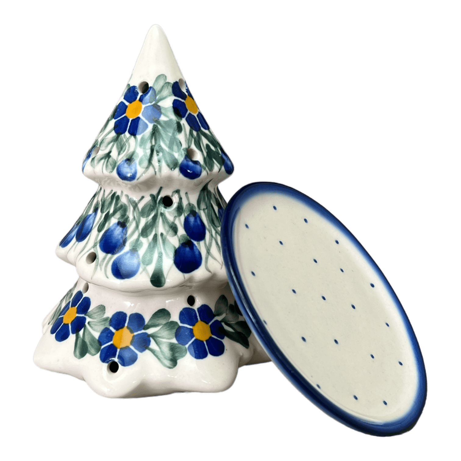 Polish Pottery Under The Christmas Tree Loaf Pan