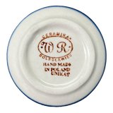 Luminary, Christmas Tree, 5", WR (WR44A) in "Modern Blue Cascade" by W.R. Ceramika | WR44A-GP1