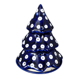Luminary, Christmas Tree, 5", WR (WR44A) in "Dot to Dot" by W.R. Ceramika | WR44A-SM2