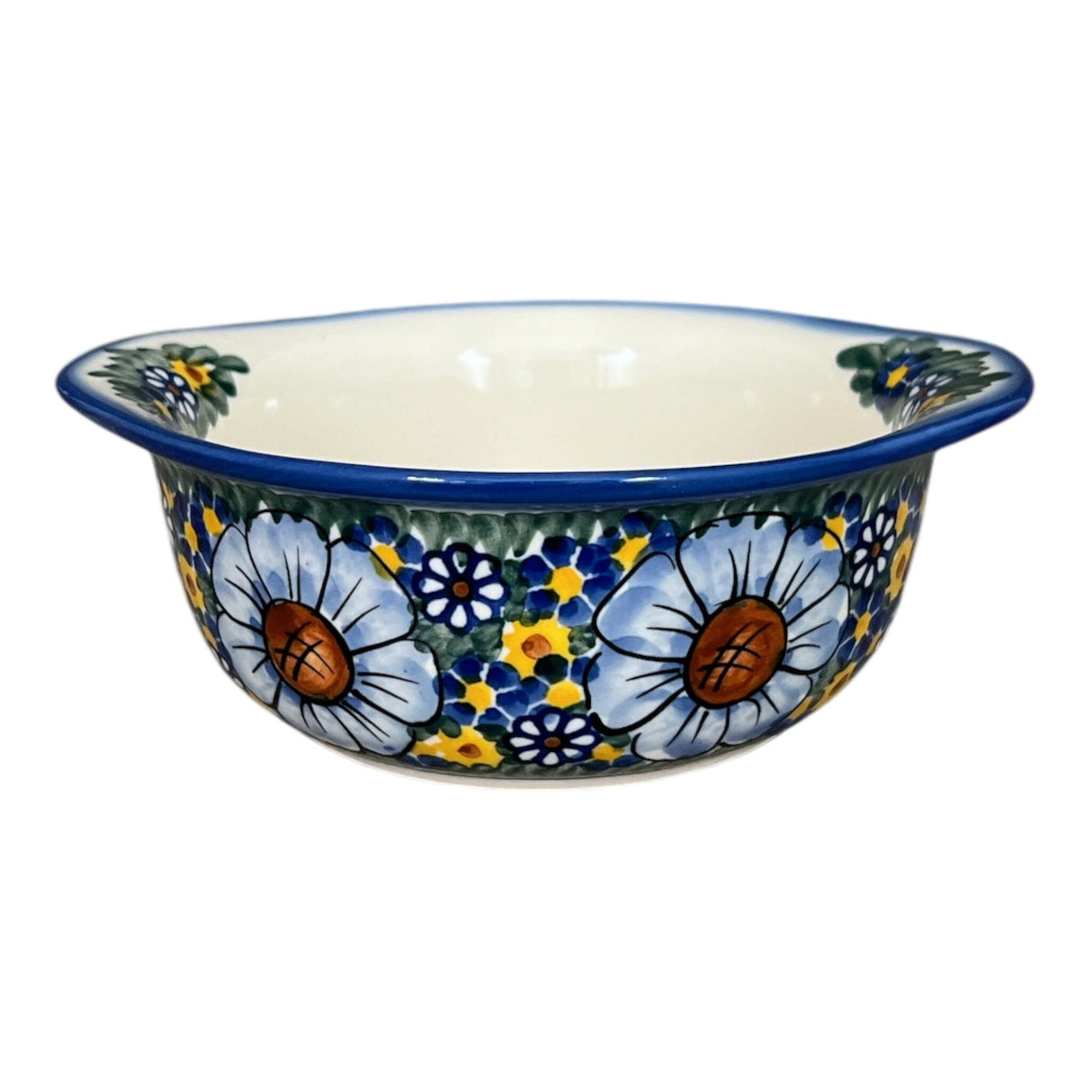 Bowl, Round, Soup, 7.25" x 6.25", WR (WR51B) in "Chamomile" by W.R. Ceramika | WR51B-RC4