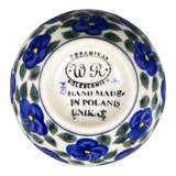 Bowl, Round, Dipping, 3.75", WR (WR51C) in "Pansy Storm" by W.R. Ceramika | WR51C-EZ3