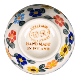 Bowl, Round, Dipping, 3.75", WR (WR51C) in "Rainbow Shower" by W.R. Ceramika | WR51C-NP18