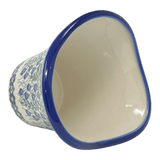 Vase, Garden, 5.5", WR (WR66A) in "Modern Blue Cascade" by W.R. Ceramika | WR66A-GP1