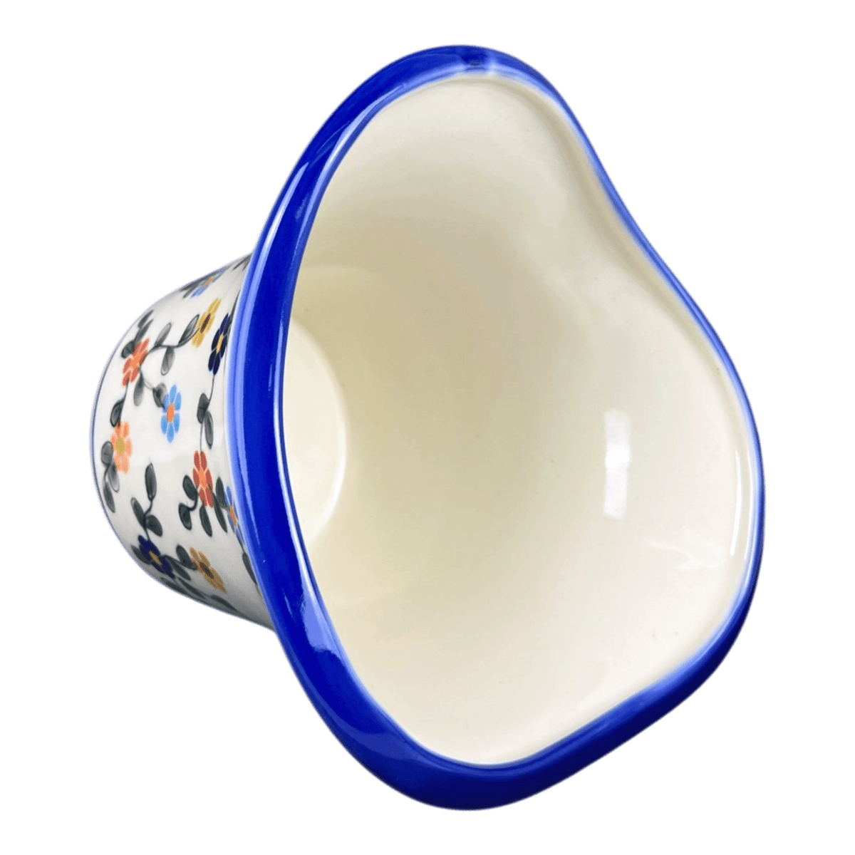 Vase, Garden, 5.5", WR (WR66A) in "Rainbow Shower" by W.R. Ceramika | WR66A-NP18
