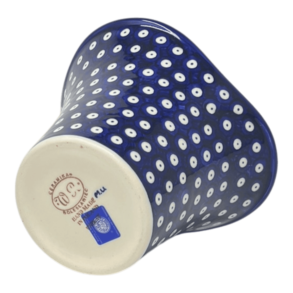 Vase, Garden, 5.5", WR (WR66A) in "Dot to Dot" by W.R. Ceramika | WR66A-SM2