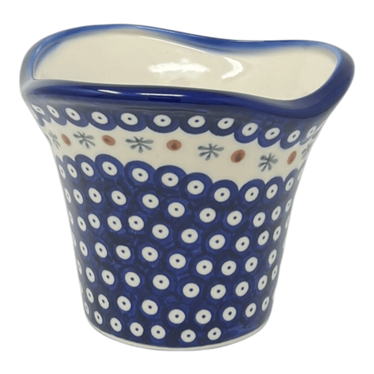 Vase, Garden, 5.5", WR (WR66A) in "Mosquito" by W.R. Ceramika | WR66A-SM3