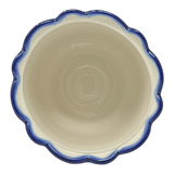 Flower Pot, Scalloped, WR (WR66B) in "Lavender Fields" by W.R. Ceramika | WR66B-BW4