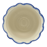 Flower Pot, Scalloped, WR (WR66B) in "Pansy Storm" by W.R. Ceramika | WR66B-EZ3