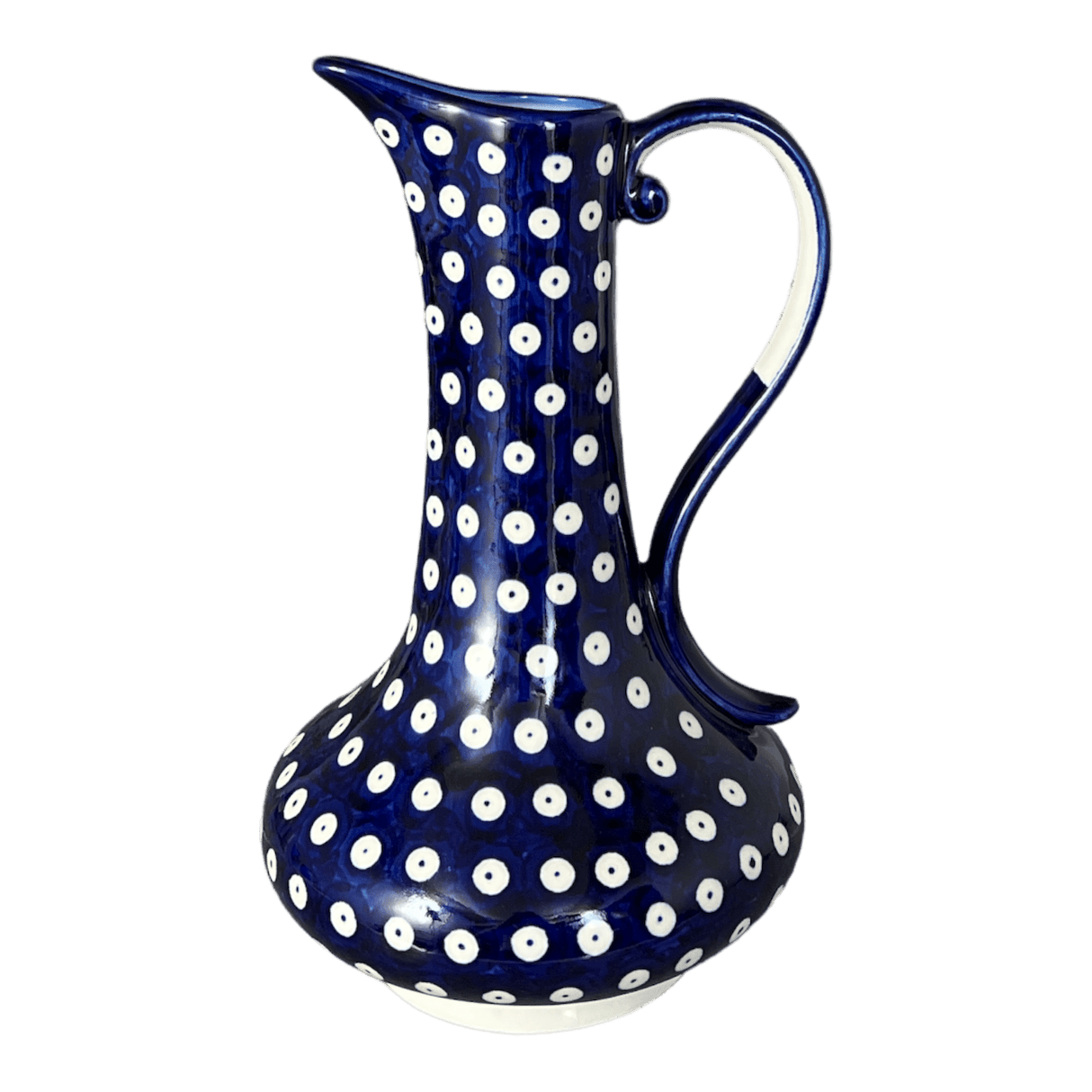 Pitcher, Lotos, 0.8 Liter, WR (WR7E) in "Dot to Dot" by W.R. Ceramika | WR7E-SM2