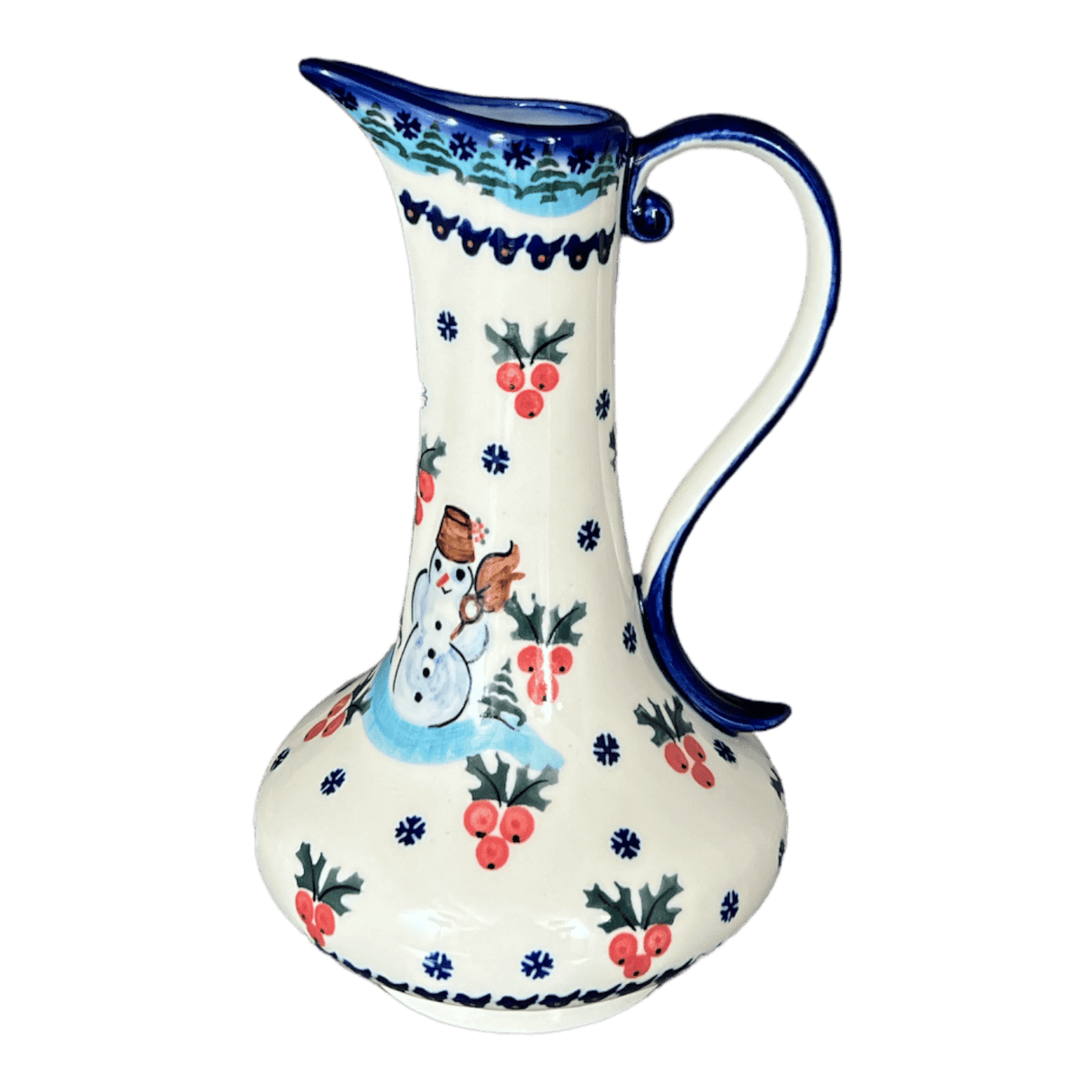 Pitcher, Lotos, 0.8 Liter, WR (WR7E) in "Frosty & Friend" by W.R. Ceramika | WR7E-WR11