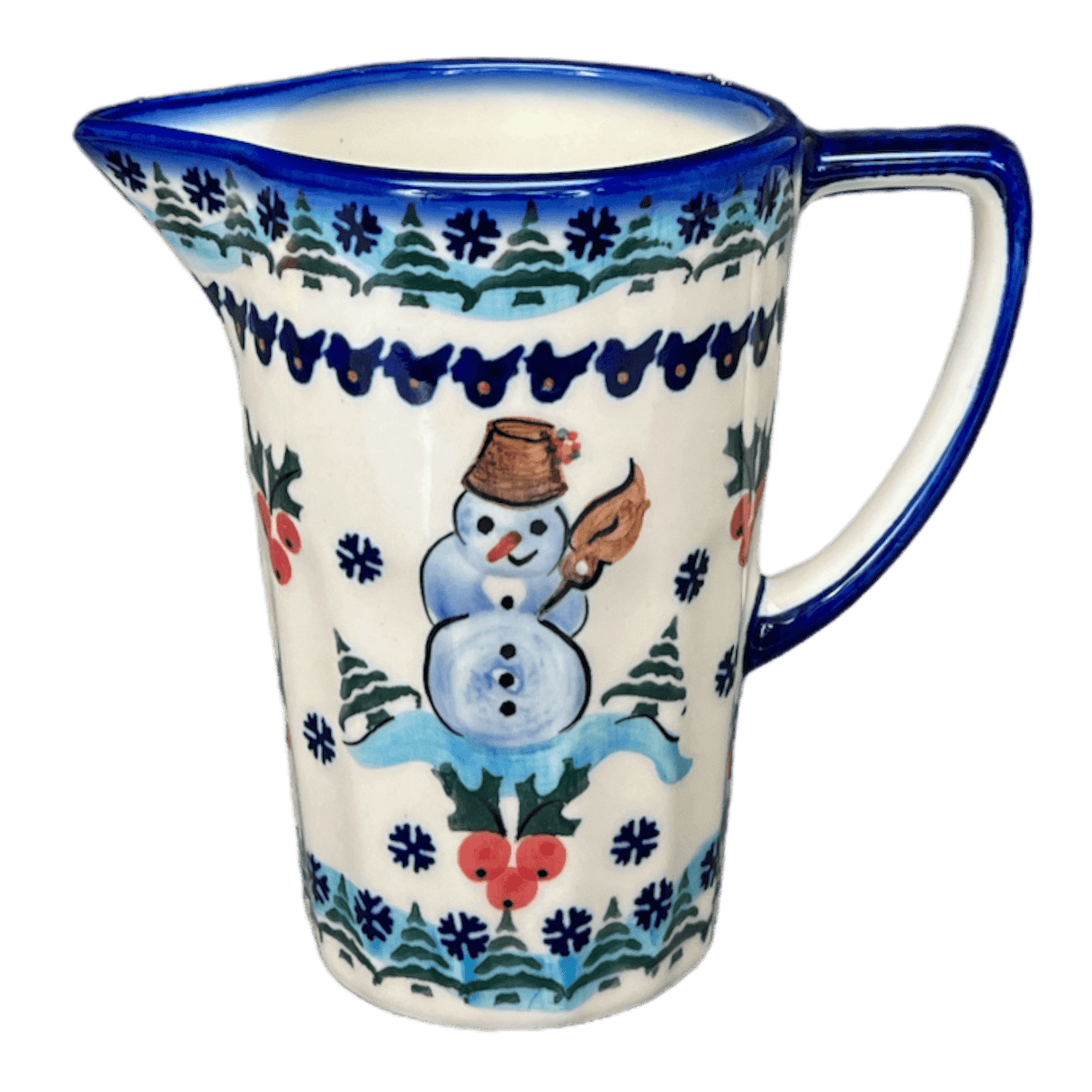 Pitcher, 14 oz, WR (WR7K) in "Frosty & Friend" by W.R. Ceramika | WR7K-WR11