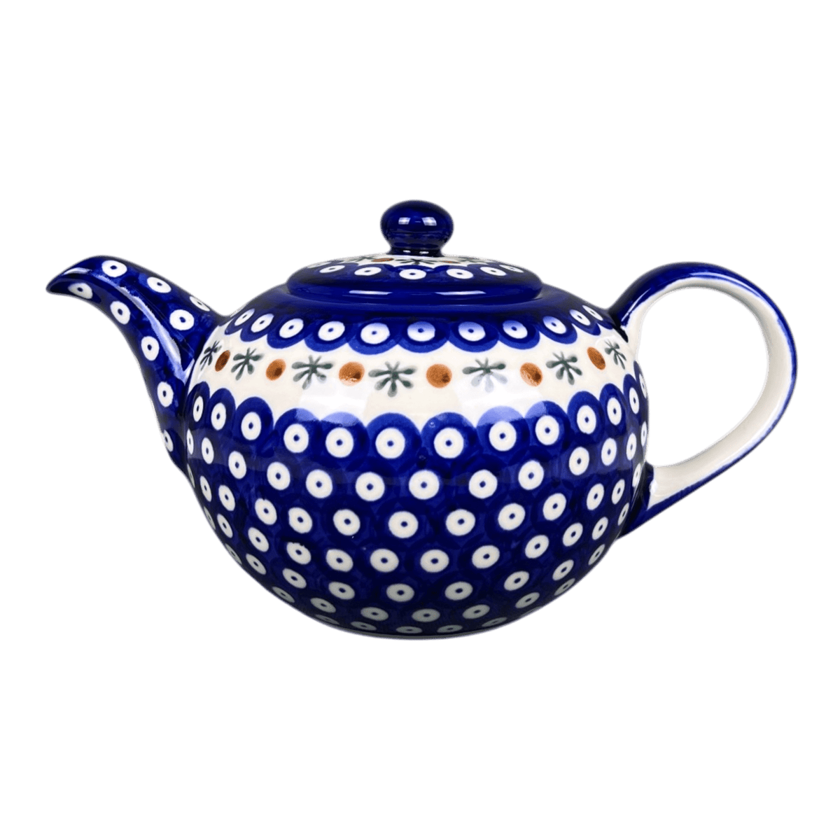 Teapot, 1.2 Liter, WR (WR8C) in "Mosquito" by W.R. Ceramika | WR8C-SM3