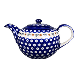 Teapot, 1.2 Liter, WR (WR8C) in "Mosquito" by W.R. Ceramika | WR8C-SM3