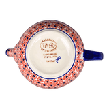 Teapot, 1.2 Liter, WR (WR8C) in "Blazing Starflower" by W.R. Ceramika | WR8C-WR25