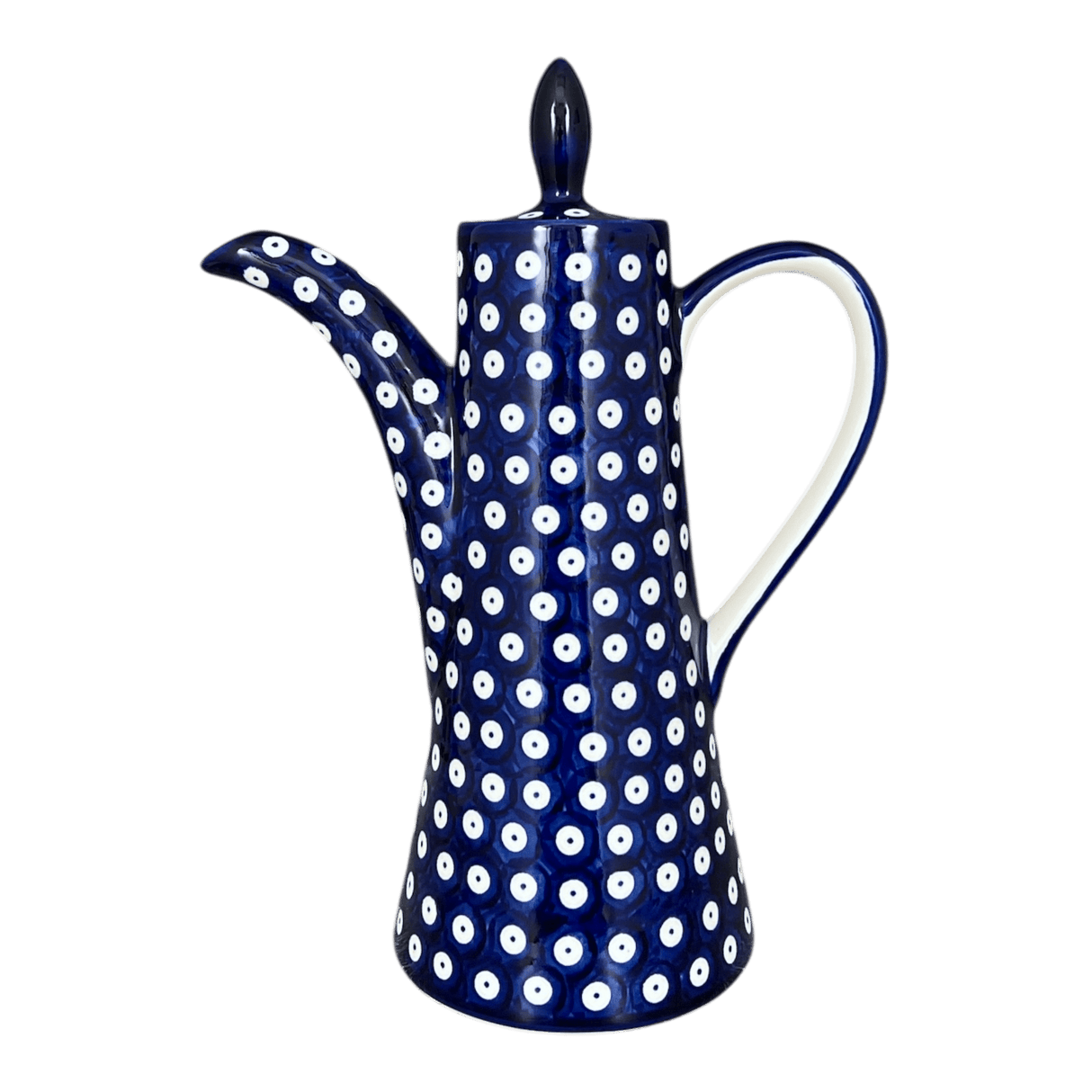 Teapot, 1.1 Liter "Opus", WR (WR8G) in "Dot to Dot" by W.R. Ceramika | WR8G-SM2