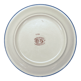 Polish Pottery Zaklady 9.5" Plate (Spring Swirl) | Y1001-A1073A Additional Image at PolishPotteryOutlet.com