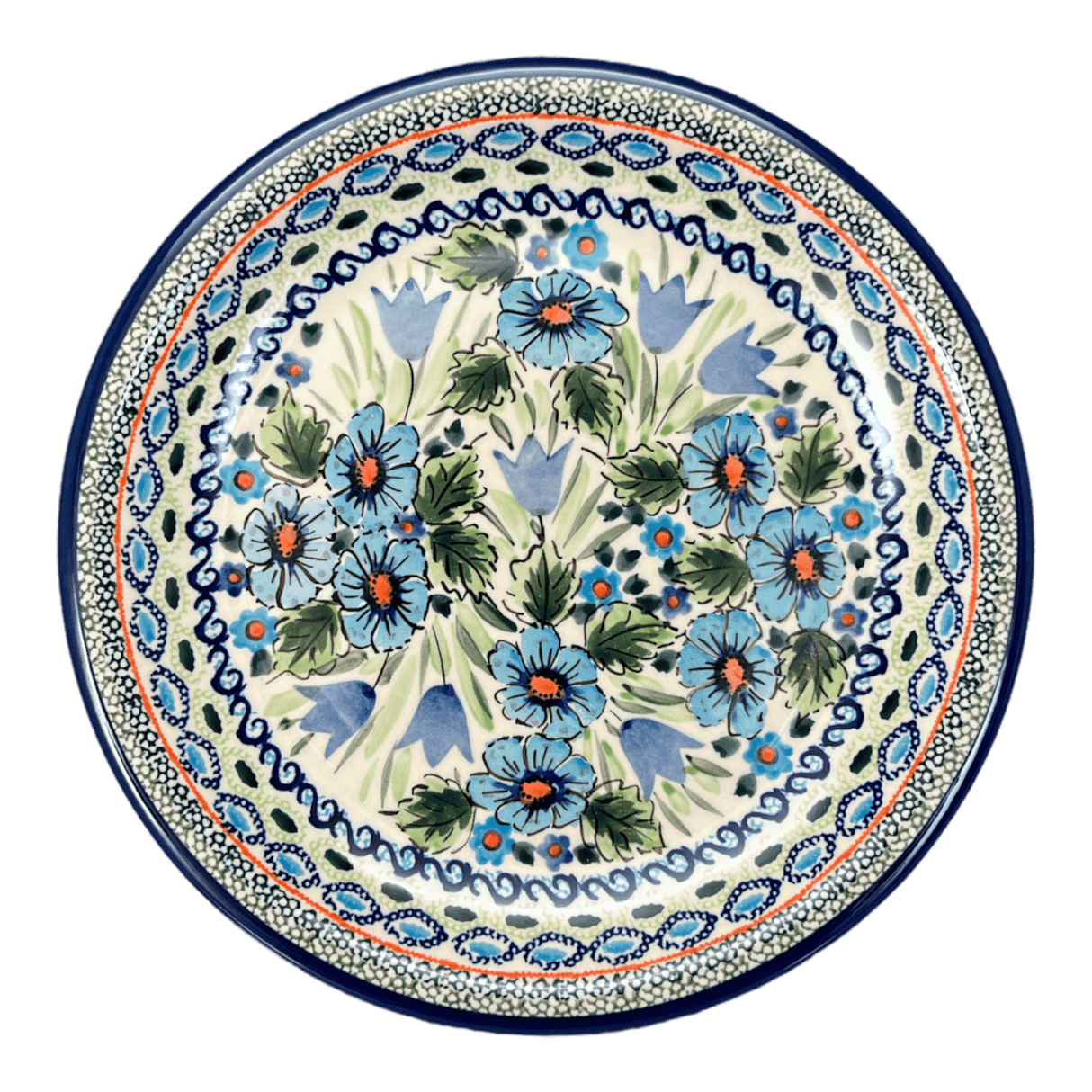 Plate, Round, 9.5" in "Julie's Garden" by Zaklady | Y1001-ART165