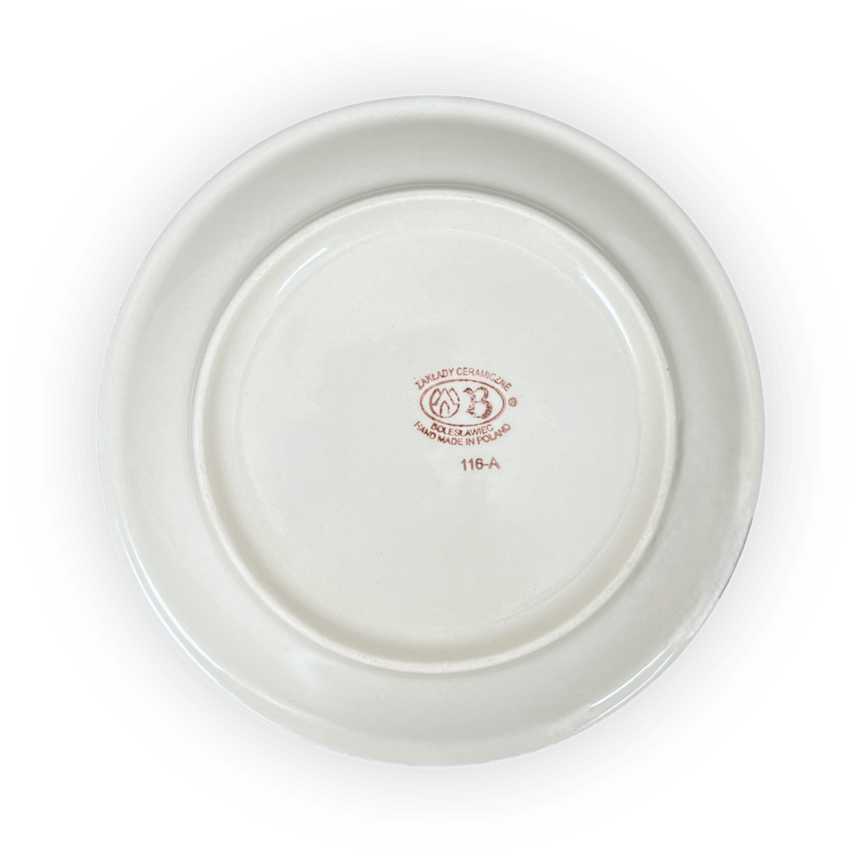 Plate, Round, 9.5" in "Rooster Blues" by Zaklady | Y1001-D1149