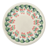 Plate, Round, 9.5" in "Raspberry Delight" by Zaklady | Y1001-D1170