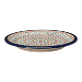 Plate, Round, 9.5" in "Beaded Turquoise" by Zaklady | Y1001-DU203