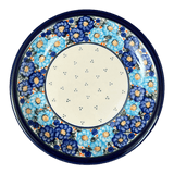 Plate, Round, 9.5" in "Garden Party Blues" by Zaklady | Y1001-DU50