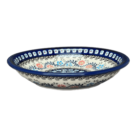 Polish Pottery Zaklady Pasta Bowl (Climbing Aster) | Y1002A-A1145A Additional Image at PolishPotteryOutlet.com