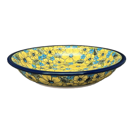 Bowl, Round, Pasta, 9" in "Sunny Meadow" by Zaklady | Y1002A-ART332