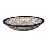 Bowl, Round, Pasta, 9" in "Beaded Turquoise" by Zaklady | Y1002A-DU203