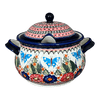 Polish Pottery 3 Liter Soup Tureen (Butterfly Bouquet) | Y1004-ART149 at PolishPotteryOutlet.com