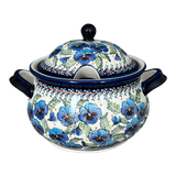 Soup Tureen, 3 Liter in "Pansies in Bloom" by Zaklady | Y1004-ART277