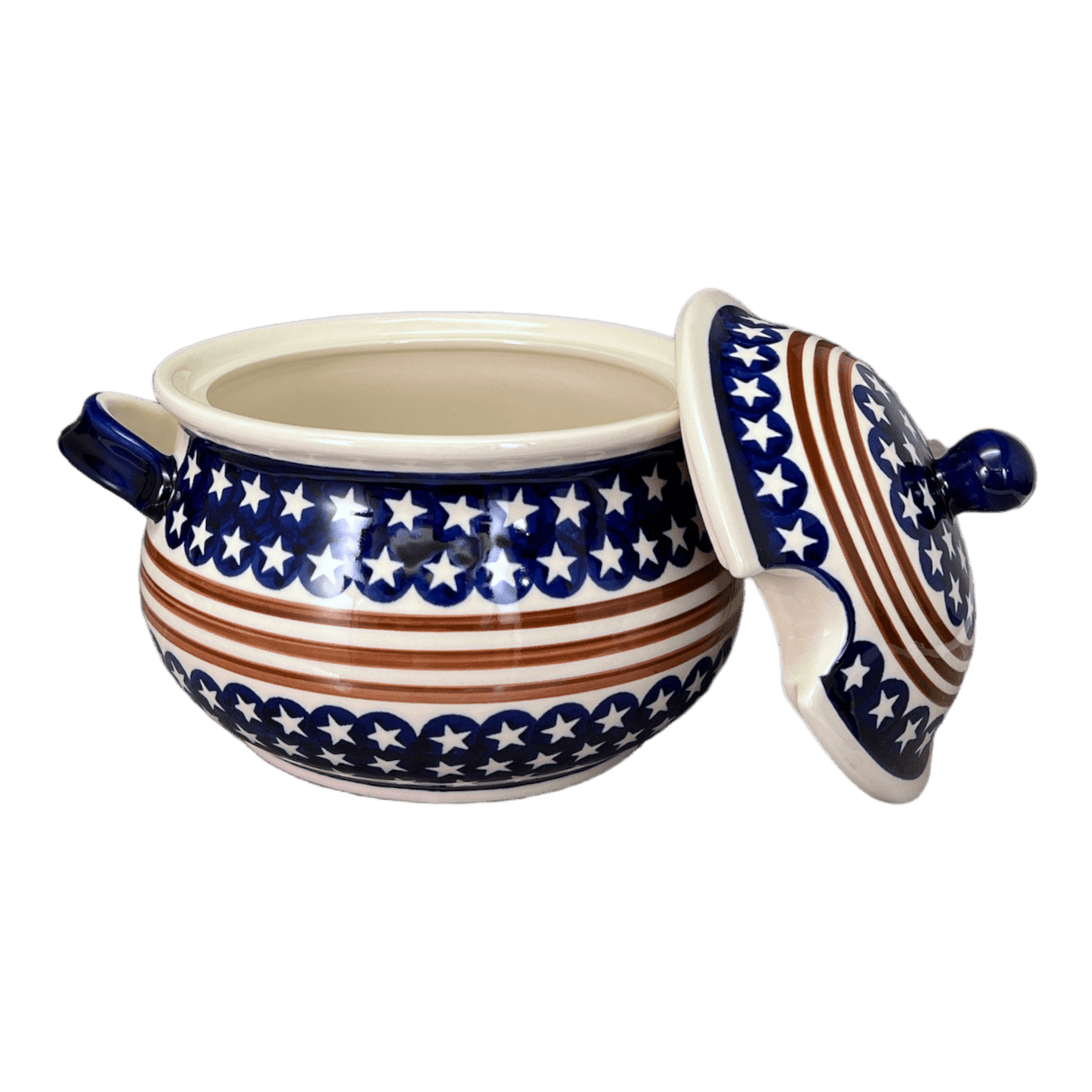 Soup Tureen, 3 Liter in "Stars & Stripes" by Zaklady | Y1004-D81