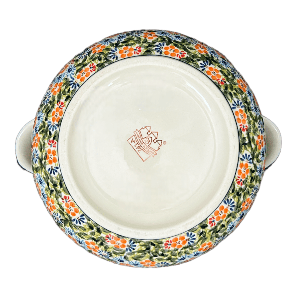 Soup Tureen, 3 Liter in "Floral Swallows" by Zaklady | Y1004-DU182